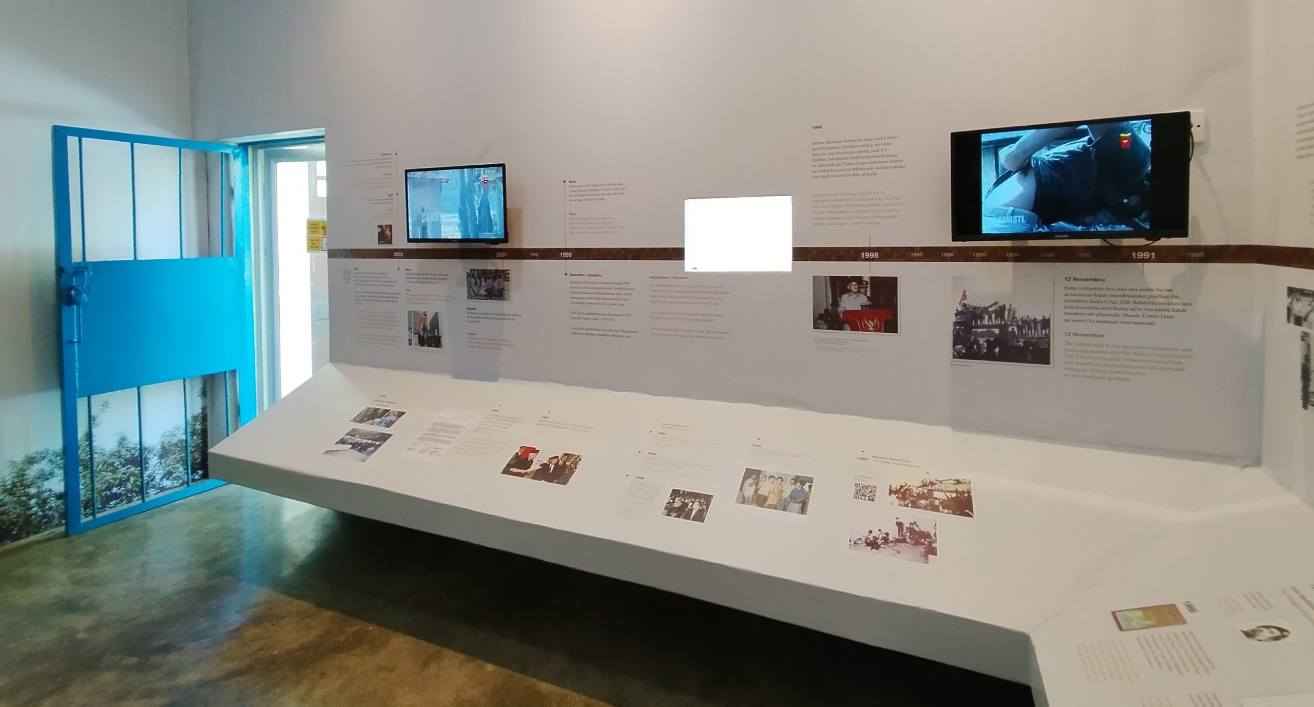 Muzeu Chega! Comarca Balide Dili Timor-Leste. Museum Visual Design by Kapas Design Studio